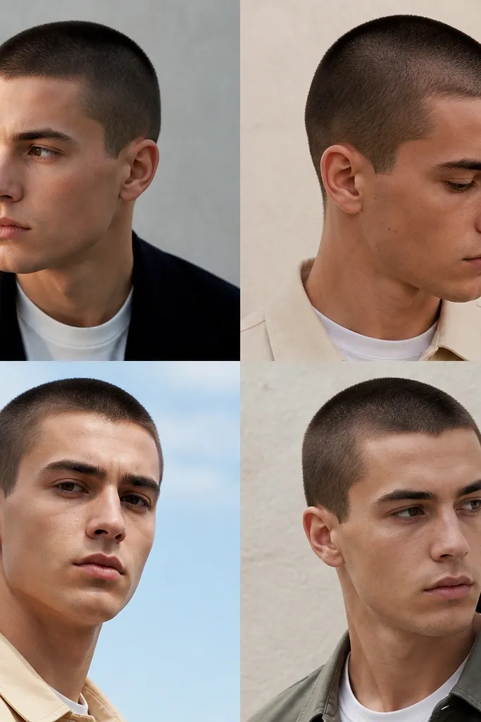 Beginner-friendly buzz cut mens hairstyles