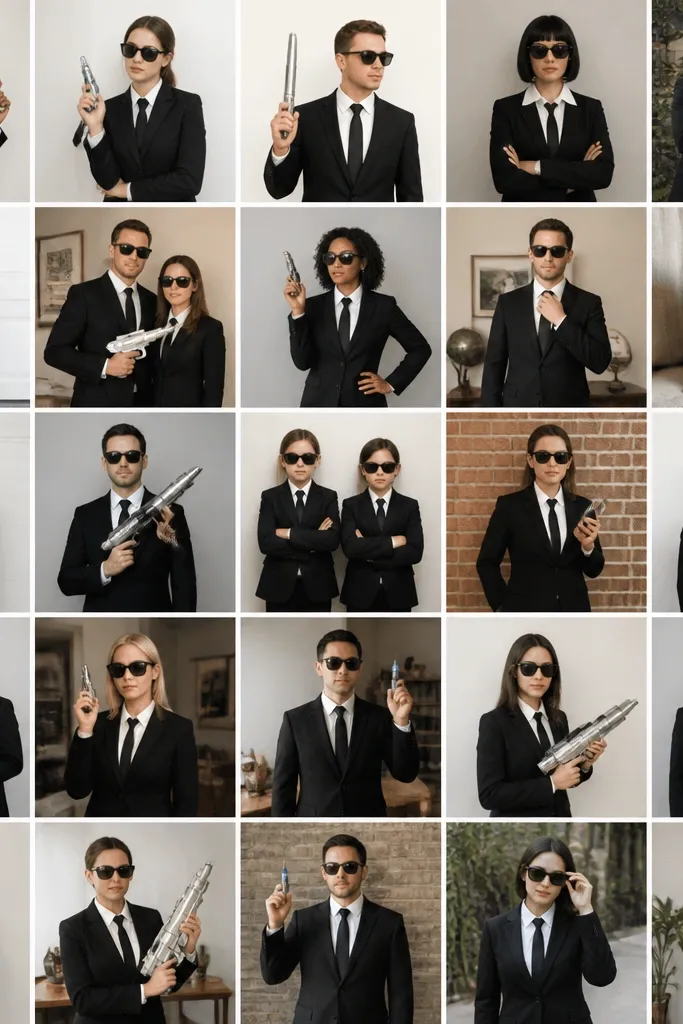 20 DIY Men in Black Costume Ideas You Can Make at Home