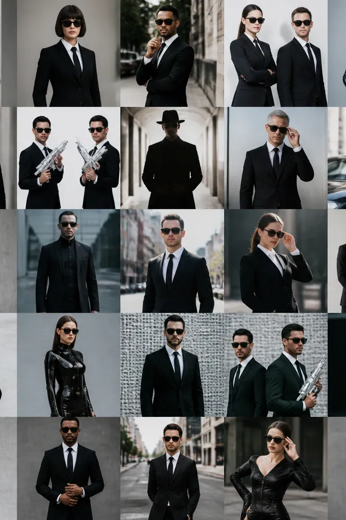 25 Men in Black Costume Ideas for an Iconic Halloween Look
